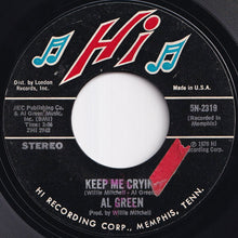 画像をギャラリービューアに読み込む, Al Green - There Is Love / Keep Me Cryin' (7 inch Record / Used)