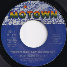 画像をギャラリービューアに読み込む, Jackson 5 - Never Can Say Goodbye / She's Good (7 inch Record / Used)