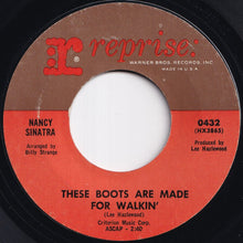 画像をギャラリービューアに読み込む, Nancy Sinatra - These Boots Are Made For Walkin' / The City Never Sleeps At Night (7 inch Record / Used)