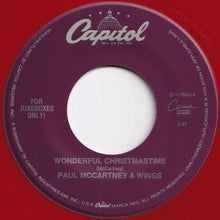 Load image into Gallery viewer, Paul McCartney - Wonderful Christmastime / Rudolph, The Red-Nosed Reggae (7 inch Record / Used)