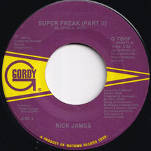 Load image into Gallery viewer, Rick James - Super Freak (Part 1) / (Part 2) (7 inch Record / Used)