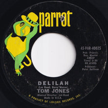 Load image into Gallery viewer, Tom Jones - Delilah / Smile (7 inch Record / Used)
