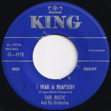 Load image into Gallery viewer, Earl Bostic And His Orchestra - I Hear A Rhapsody / Harlem Nocturne (7 inch Record / Used)