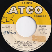 画像をギャラリービューアに読み込む, Otis Redding - A Lover's Question / You Made A Man Out Of Me (7 inch Record / Used)