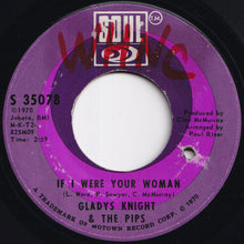 画像をギャラリービューアに読み込む, Gladys Knight And The Pips - If I Were Your Woman / The Tracks Of My Tears (7 inch Record / Used)
