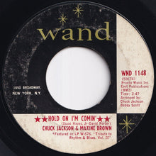 画像をギャラリービューアに読み込む, Chuck Jackson & Maxine Brown - Hold On I'm Coming / Never Had It So Good (7 inch Record / Used)