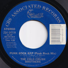画像をギャラリービューアに読み込む, Cold Crush Brothers - Punk Rock Rap (Punk Rock Mix) / (Party Mix) (7 inch Record / Used)