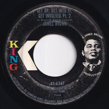 画像をギャラリービューアに読み込む, James Brown - Get Up, Get Into It, Get Involved (Part 1) / (Part 2) (7 inch Record / Used)