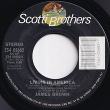 画像をギャラリービューアに読み込む, James Brown / Vince DiCola - Living In America / Farewell (7 inch Record / Used)