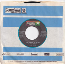 画像をギャラリービューアに読み込む, B.B. King - The Thrill Is Gone / You're Mean (7 inch Record / Used)