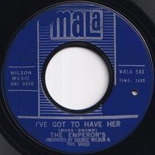 画像をギャラリービューアに読み込む, Emperor's - Karate / I've Got To Have Her (7 inch Record / Used)