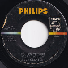 画像をギャラリービューアに読み込む, Jimmy Clanton - Follow The Sun / Lock The Windows, Lock The Doors (7 inch Record / Used)