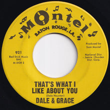 画像をギャラリービューアに読み込む, Dale & Grace - I'm Leaving It Up To You / That's What I Like About You (7 inch Record / Used)
