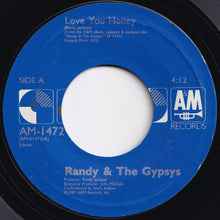 画像をギャラリービューアに読み込む, Randy & The Gypsys - Love You Honey / (Dub 7") (7 inch Record / Used)
