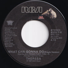 画像をギャラリービューアに読み込む, Theresa - What Cha Gonna Do / Start Again (7 inch Record / Used)