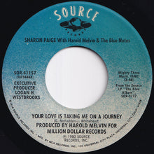 画像をギャラリービューアに読み込む, Sharon Paige With Harold Melvin And The Blue Notes - Tonight's The Night / Your Love Is Taking Me On A Journey (7 inch Record / Used)