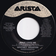 画像をギャラリービューアに読み込む, Whitney Houston - I Will Always Love You / Jesus Loves Me (7 inch Record / Used)