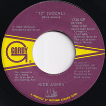 画像をギャラリービューアに読み込む, Rick James - 17 / (Instrumental) (7 inch Record / Used)