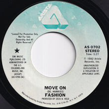 画像をギャラリービューアに読み込む, Fashion - Move On (Stereo) / (Mono) (7 inch Record / Used)