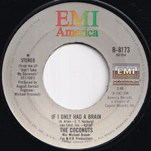 画像をギャラリービューアに読み込む, Coconuts - If I Only Had A Brain / Indiscreet (7 inch Record / Used)