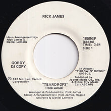画像をギャラリービューアに読み込む, Rick James - Teardrops / Teardrops (7 inch Record / Used)