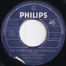 画像をギャラリービューアに読み込む, John Gregory Orchestra - Cannon / The Streets Of San Francisco (7 inch Record / Used)