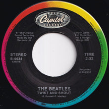 Load image into Gallery viewer, Beatles - Twist And Shout / There's A Place (7 inch Record / Used)