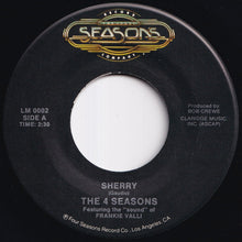 画像をギャラリービューアに読み込む, 4 Seasons - Sherry / Walk Like A Man (7 inch Record / Used)