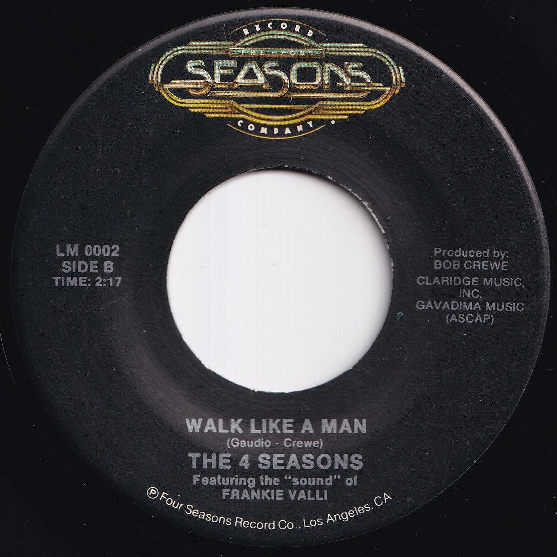 4 Seasons - Sherry / Walk Like A Man (7 inch Record / Used