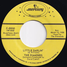 Load image into Gallery viewer, Diamonds - Little Darlin' / The Church Bells May Ring (7 inch Record / Used)
