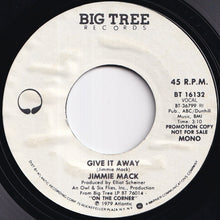 画像をギャラリービューアに読み込む, Jimmie Mack - Give It Away (Stereo) / (Mono) (7 inch Record / Used)