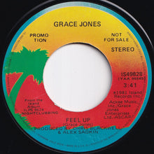 画像をギャラリービューアに読み込む, Grace Jones - Feel Up (Stereo) / (Mono) (7 inch Record / Used)
