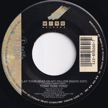 画像をギャラリービューアに読み込む, Tony Toni Tone - (Lay Your Head On My) Pillow (Radio Edit) / (Radio Edit) (7 inch Record / Used)