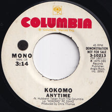 画像をギャラリービューアに読み込む, Kokomo - Anytime (Stereo) / (Mono) (7 inch Record / Used)