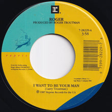 画像をギャラリービューアに読み込む, Roger - I Want To Be Your Man / I Really Want To Be Your Man (7 inch Record / Used)