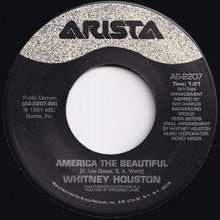 画像をギャラリービューアに読み込む, Whitney Houston - The Star Spangled Banner / America The Beautiful (7 inch Record / Used)