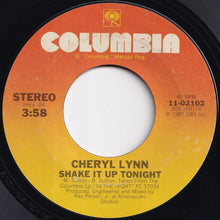 画像をギャラリービューアに読み込む, Cheryl Lynn - Shake It Up Tonight / Baby (7 inch Record / Used)