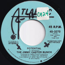 画像をギャラリービューアに読み込む, Jimmy Castor Bunch - Potential / Potential (7 inch Record / Used)