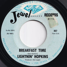 画像をギャラリービューアに読み込む, Lightnin' Hopkins - Play With Your Poodle / Breakfast Time (7 inch Record / Used)