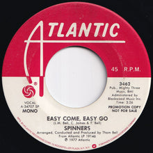 画像をギャラリービューアに読み込む, Spinners - Easy Come, Easy Go (Stereo) / (Mono) (7 inch Record / Used)