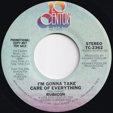 画像をギャラリービューアに読み込む, Rubicon - I'm Gonna Take Care Of Everything (Stereo) / (Mono) (7 inch Record / Used)