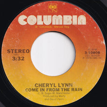 画像をギャラリービューアに読み込む, Cheryl Lynn - Got To Be Real / Come In From The Rain (7 inch Record / Used)