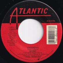 画像をギャラリービューアに読み込む, LeVert - Casanova (Edit Version) / Throwdown (7 inch Record / Used)