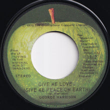 画像をギャラリービューアに読み込む, George Harrison - Give Me Love (Give Me Peace On Earth) / Miss O'Dell (7 inch Record / Used)