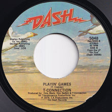 画像をギャラリービューアに読み込む, T-Connection - At Midnight / Playin' Games (7 inch Record / Used)