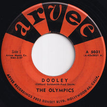 画像をギャラリービューアに読み込む, Olympics - Dooley / Stay Where You Are (7 inch Record / Used)