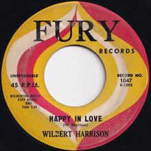画像をギャラリービューアに読み込む, Wilbert Harrison - Happy In Love / Calypso Dance (7 inch Record / Used)