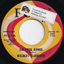 画像をギャラリービューアに読み込む, Wilbert Harrison - Happy In Love / Calypso Dance (7 inch Record / Used)