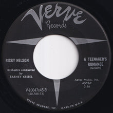 画像をギャラリービューアに読み込む, Ricky Nelson - I'm Walkin' / A Teenager's Romance (7 inch Record / Used)