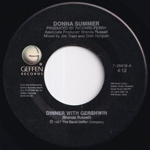Load image into Gallery viewer, Donna Summer - Dinner With Gershwin / (Instrumental) (7 inch Record / Used)